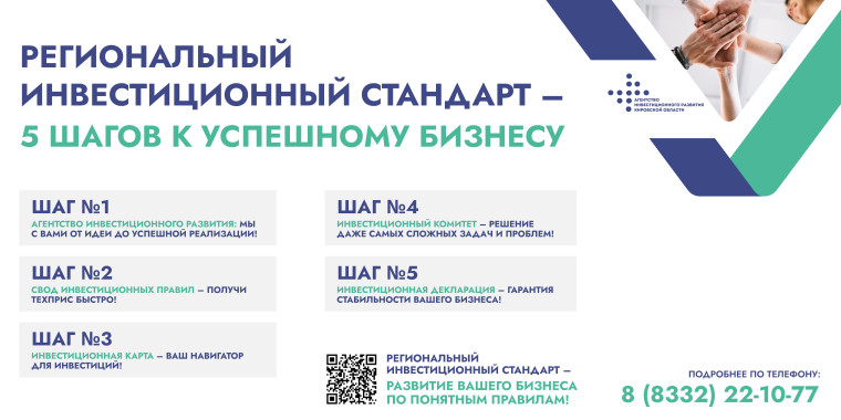 Региональный инвестиционный стандарт — 5 шагов к успешному бизнесу!. Региональный инвестиционный стандарт — 5 шагов к успешному бизнесу!.